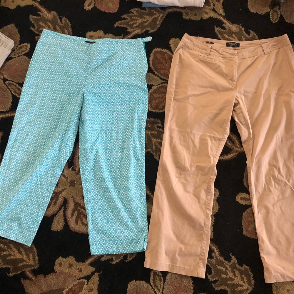 2 pairs of Talbots pants